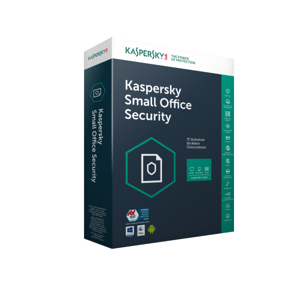 Kaspersky Small Office Security 6 (2019), 5 Urządzenia+ 5 Urządzeniamobilnych + 1 serwer - 1 Rok- pełna wersja