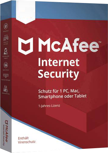 McAfee Internet Security 2020 Pełna wersja 1 Rok