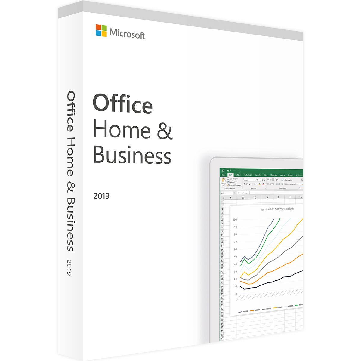 Microsoft Office 2019 dla Użytkowników Domowych i Małych Firm Win/Mac Mac OS