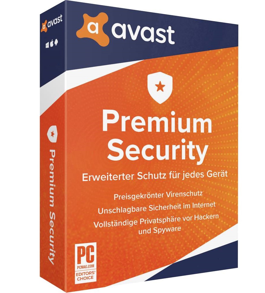 Avast Premium Security 2020 Multi Device Instant Download 10 urządzeń 1 Rok