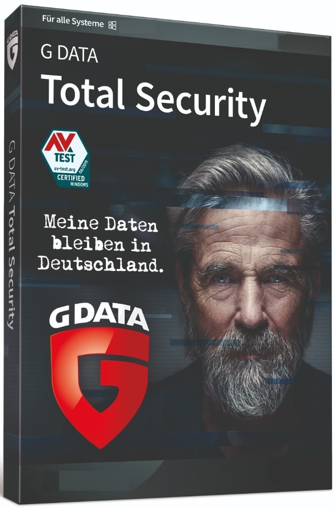 G Data Total Security Multi Device 2021, 2-3 lata, pełna wersja 1 Urządzenie 2 Lata