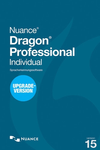 Nuance Dragon ProfessionalIndividual 15 Upgrade, Upgrade od DPI 14
