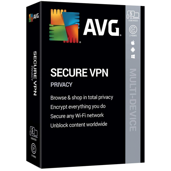 AVG Secure VPN 2020, 1-2 lata, pobierz