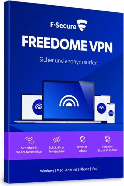 F-Secure Freedome VPN 2021, 1 rok, Multi Device/ Mobile
